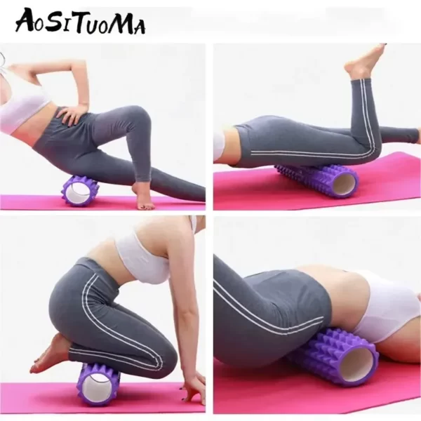 Yoga Foam Roller, Equipamento Exercício, Massagem, Coluna Yoga